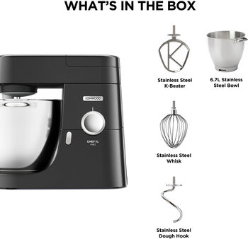 Kenwood Chef XL Pro hrærivél - Svört