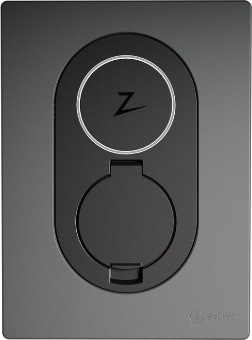 Zaptec Go hleðslustöð fyrir bíl - Grá