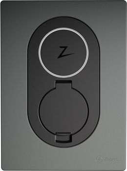 Zaptec Go hleðslustöð fyrir bíl - Grá 