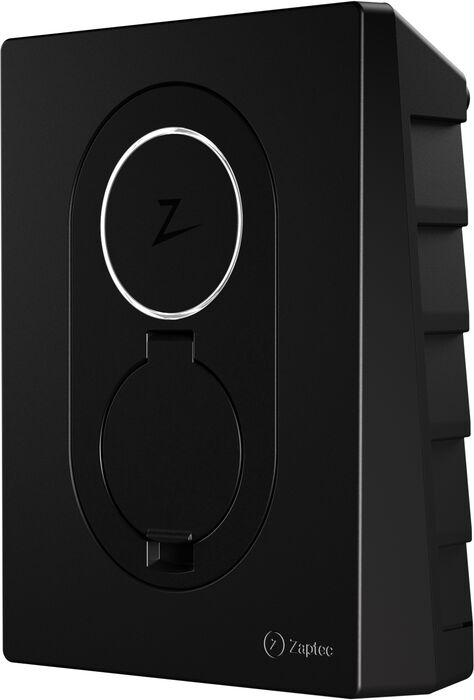 Zaptec Go hleðslustöð fyrir bíl - Svört 