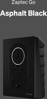 Zaptec Go hleðslustöð fyrir bíl - Svört 