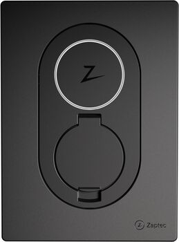 Zaptec Go hleðslustöð fyrir bíl - Svört 