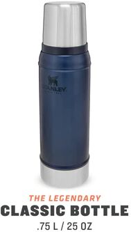 Stanley 750ml flaska - Dökkblá