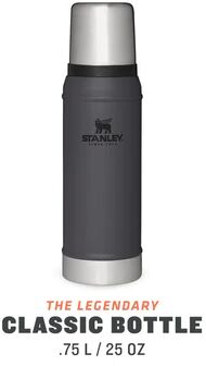 Stanley 750ml flaska - Dökkgrá