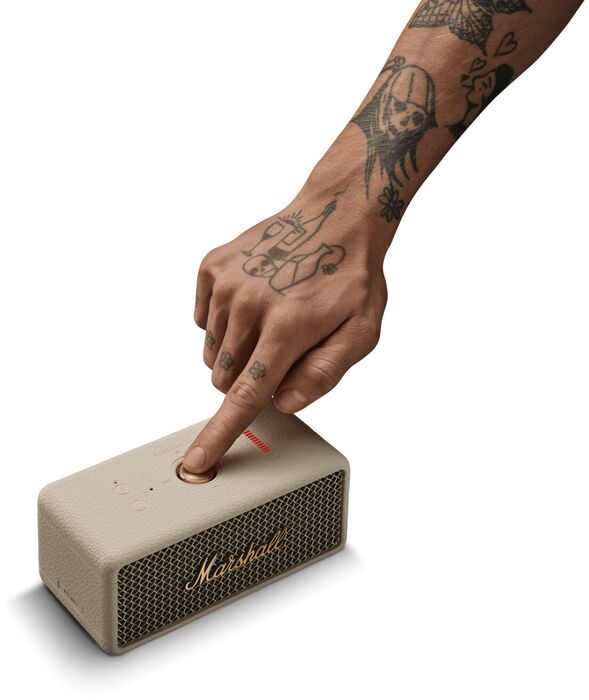 Marshall Emberton III ferðahátalari - Hvítur