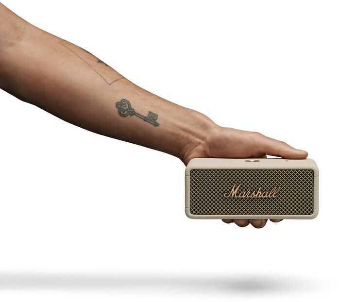 Marshall Emberton III ferðahátalari - Hvítur