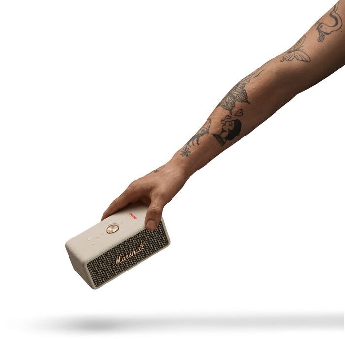 Marshall Emberton III ferðahátalari - Hvítur