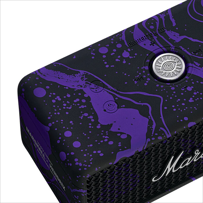 Marshall Emberton III Hendrix Edition ferðahátalari - Fjólublár