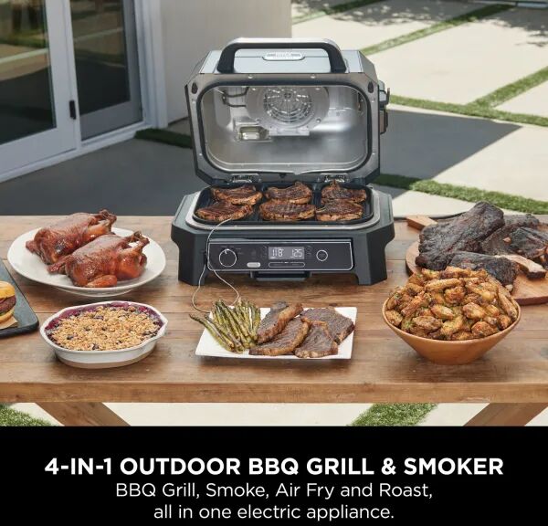 Ninja Woodfire XL Pro - Rafmagnsgrill/Reykofn