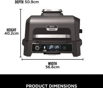 Ninja Woodfire XL Pro - Rafmagnsgrill/Reykofn
