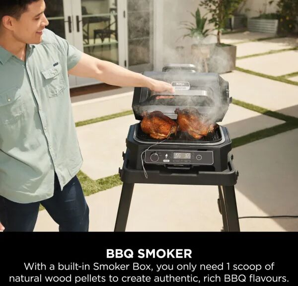 Ninja Woodfire XL Pro - Rafmagnsgrill/Reykofn