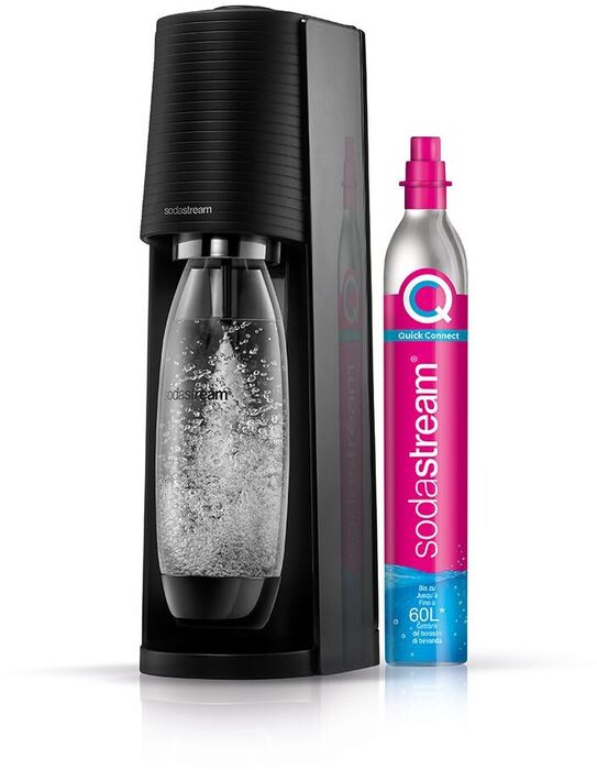 SodaStream Terra tæki m. gashylki - Svart