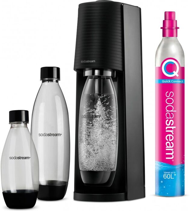 SodaStream Terra tæki Megapack - Svart 