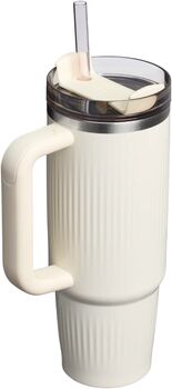 Stanley Quencher brúsi 0,8 L - Kremhvítur gloss 