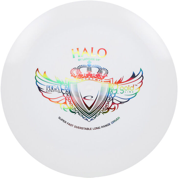 Latitude 64° Gold Halo folf diskur (litur gæti breyst)