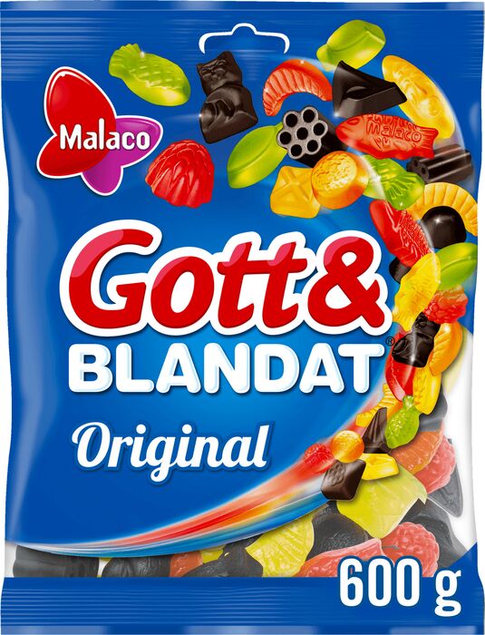 Malaco Gott & Blandat Original 600g