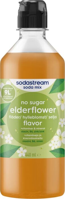 SodaStream bragð 440 ml - Elderflower sykurlaus
