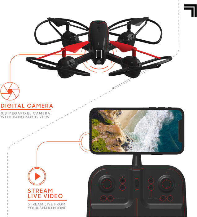 Sharper Image Mach 10 dróni