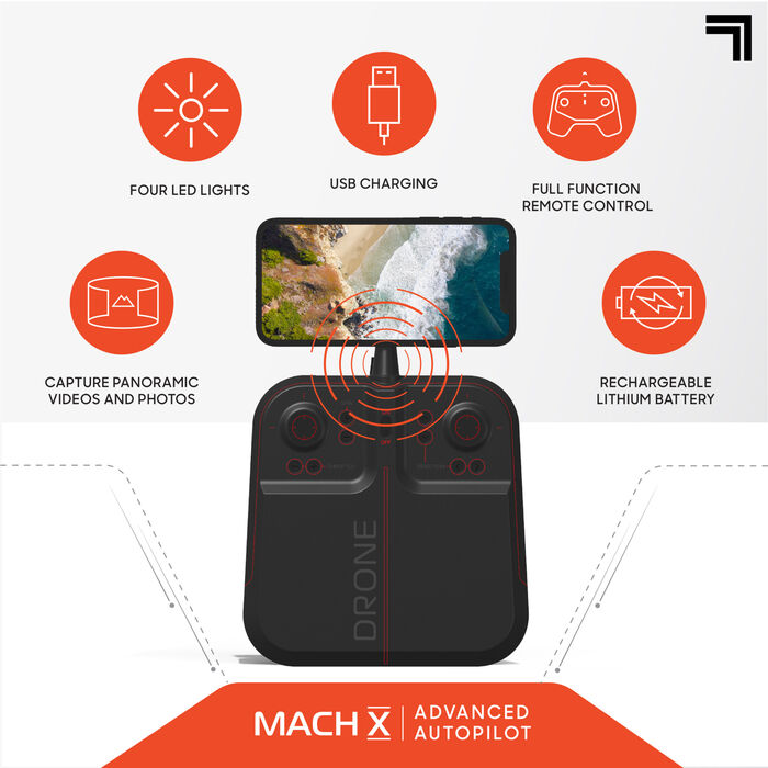 Sharper Image Mach 10 dróni