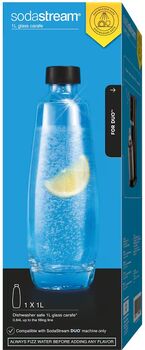 SodaStream Duo 1L glerflaska 