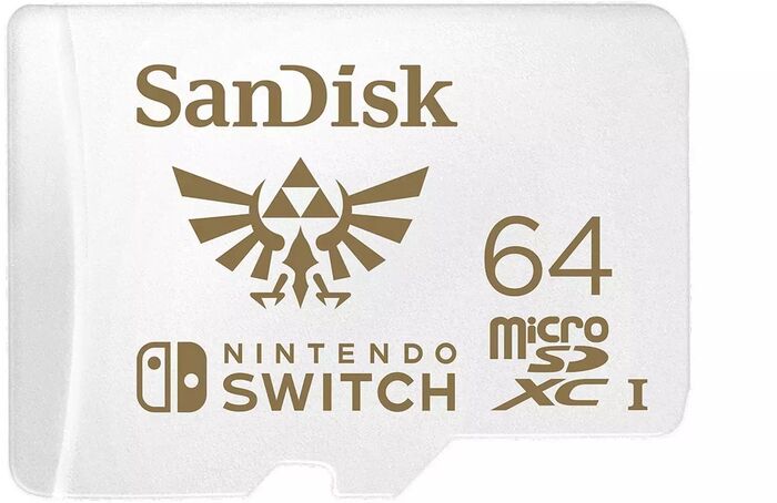 SanDisk 64 GB microSDXC minniskort fyrir Nintendo Switch 1
