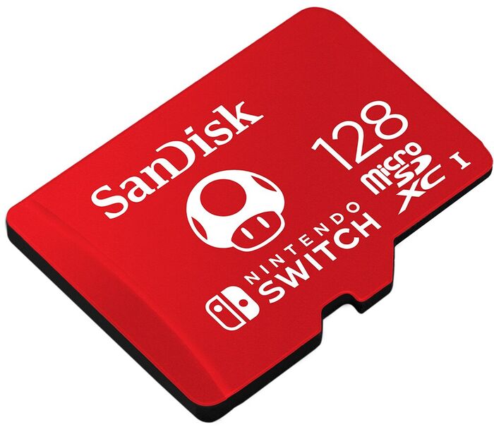SanDisk 128 GB microSDXC minniskort fyrir Nintendo Switch 1
