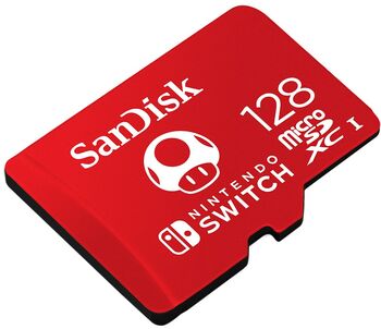 SanDisk 128 GB microSDXC minniskort fyrir Nintendo Switch 1