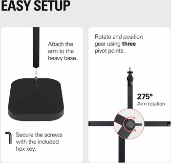 Elgato Wave borðfótur fyrir hljóðnema