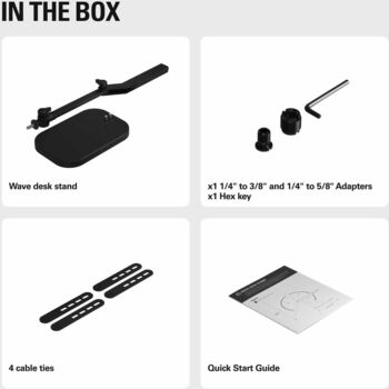 Elgato Wave borðfótur fyrir hljóðnema