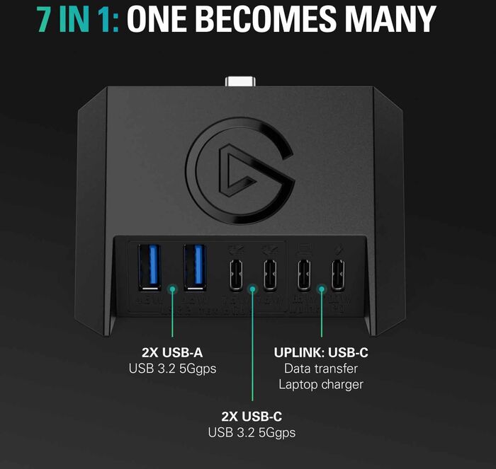 Elgato USB fjöltengi fyrir Stream Deck+