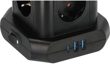 Brennenstuhl fjöltengi - 8 innstungur