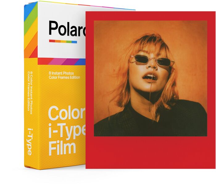 Polaroid Color litafilma i-Type með litaramma 
