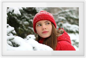 Denver PFF-1021 stafrænn myndarammi 10,1" - Hvítur