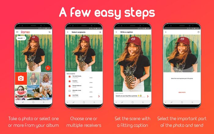 Denver PFF-1037 stafrænn myndarammi 10,1" - Hvítur