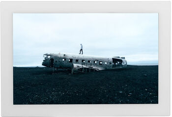 Denver PFF-1037 stafrænn myndarammi 10,1" - Hvítur 