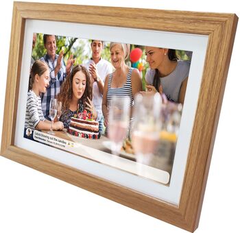 Denver PFF-1042 stafrænn myndarammi 10,1" - Viður 