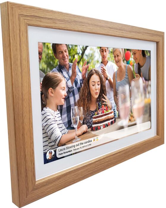 Denver PFF-1042 stafrænn myndarammi 10,1" - Viður 