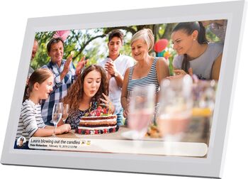 Denver PFF-1503 stafrænn myndarammi 15,6" - Hvítur 