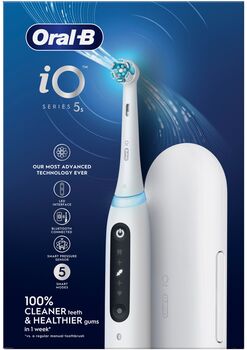 Oral-B iO Series 5s rafmagnstannbursti - Hvítur