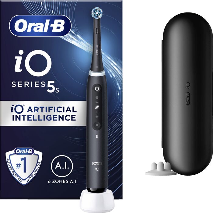Oral-B iO Series 5s rafmagnstannbursti - Svartur
