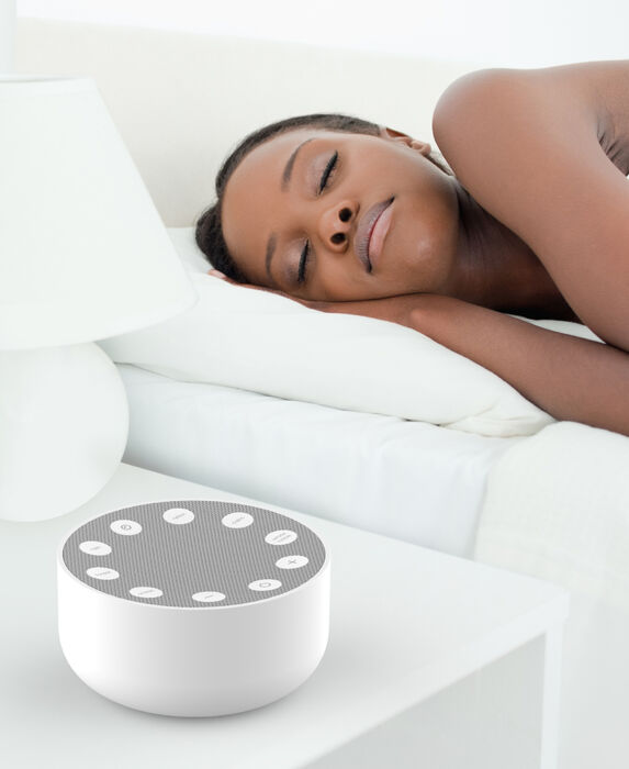 Sharper Image Sleep Therapy hljóðvél - Hvít
