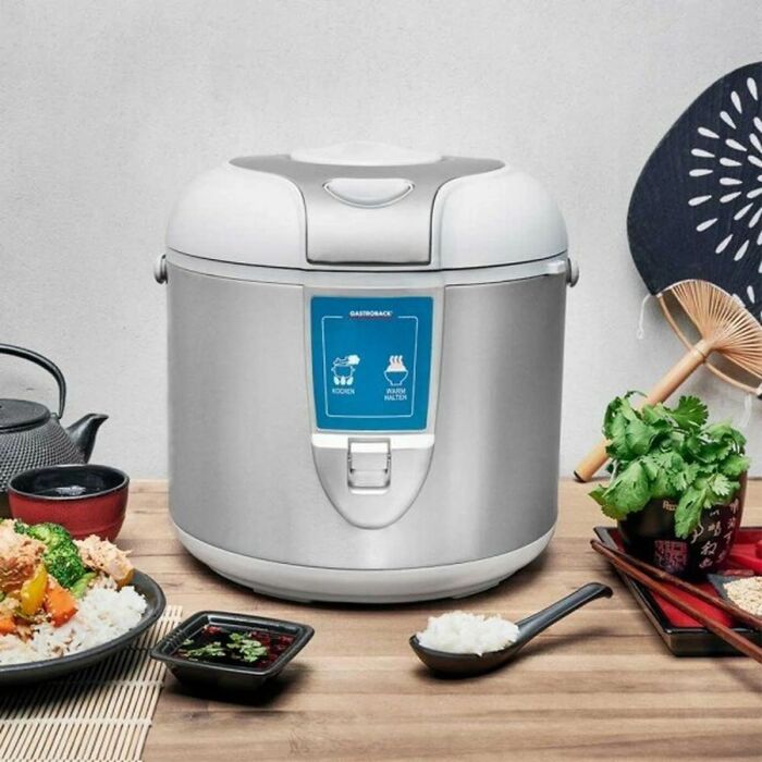 Gastroback Rice Cooker Pro hrísgrjónapottur - Stál