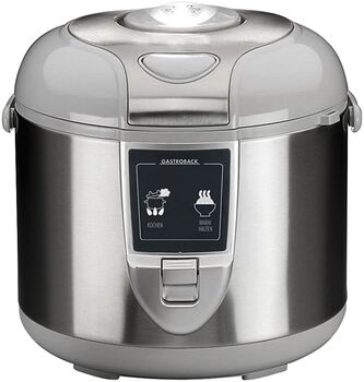 Gastroback Rice Cooker Pro hrísgrjónapottur - Stál