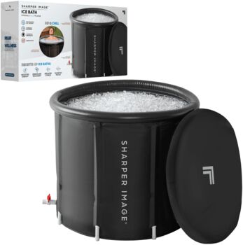 Sharper Image samanbrjótanlegt ísbað - Svart