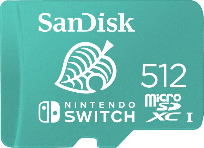 SanDisk 512 GB microSDXC minniskort fyrir Nintendo Switch 1
