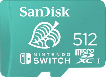 SanDisk 512 GB microSDXC minniskort fyrir Nintendo Switch 1