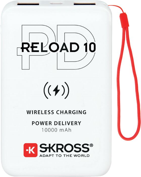 Skross Reload 10 Qi PD þráðlaus ferðahleðsla