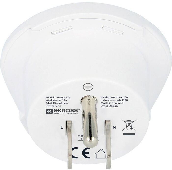 Skross alþjóðleg - Amerísk breytikló