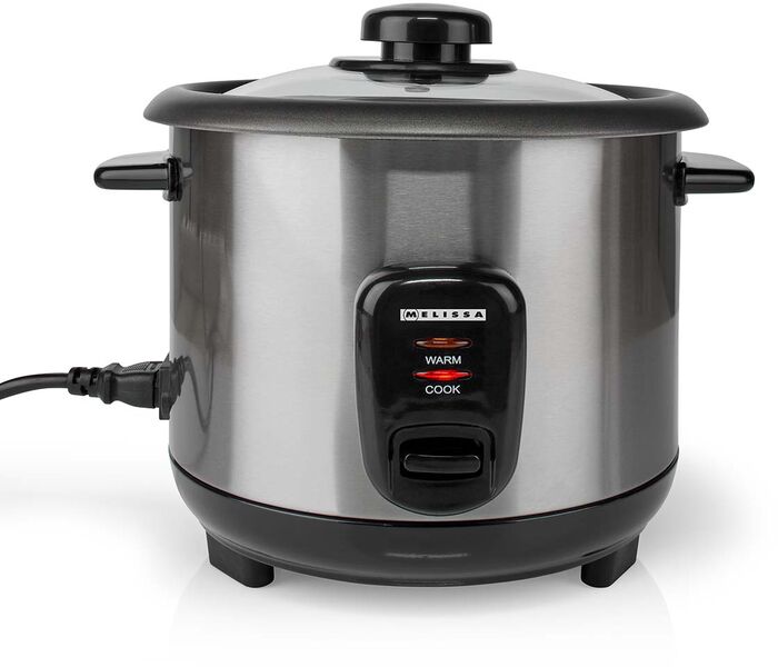 Melissa hrísgrjónapottur 1L 400W - Stál