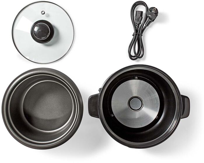 Melissa hrísgrjónapottur 1,5L 500W - Stál 